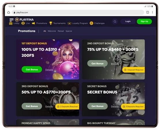 Bonuses and Promotions